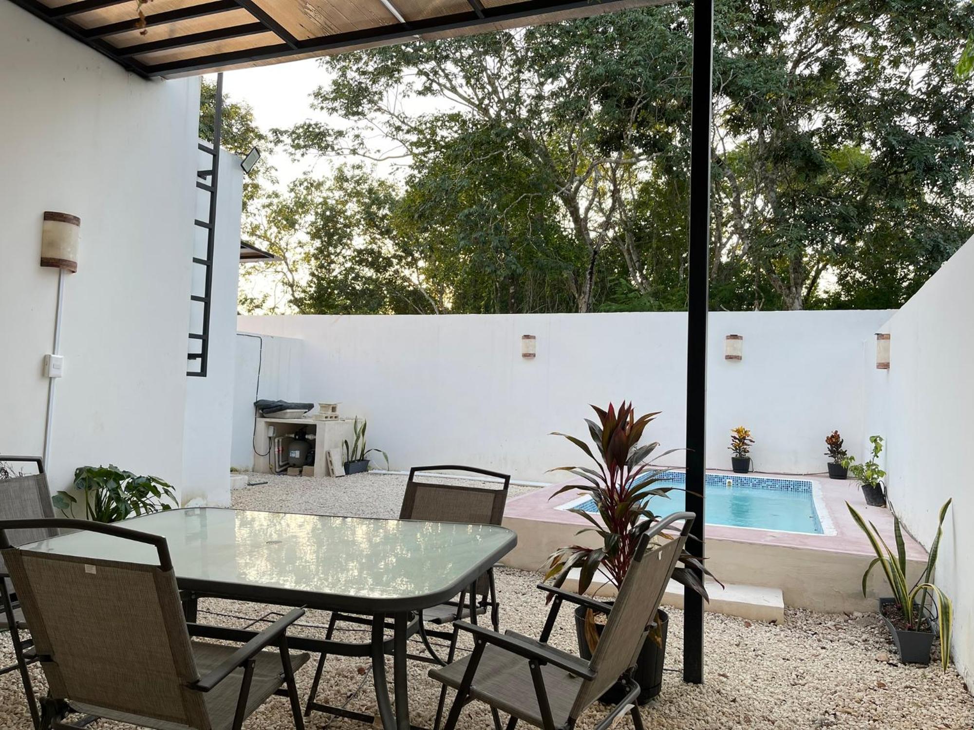 מרידה Kaab: Exclusividad Y Confort En Un Oasis Vacacional Con Piscina מראה חיצוני תמונה